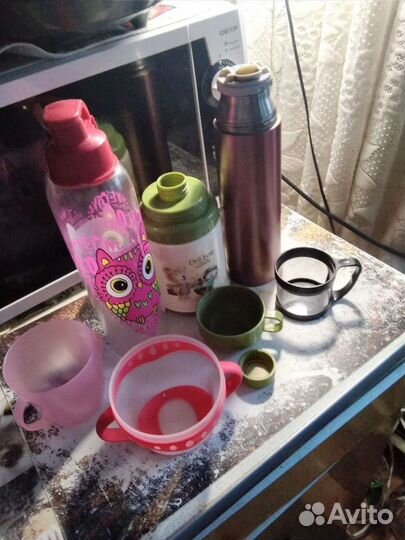 Посуда для прогулки с ребёнком,на пикник