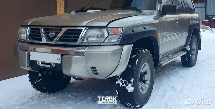 Расширители Nissan Patrol Y61MD 50мм Без сверления