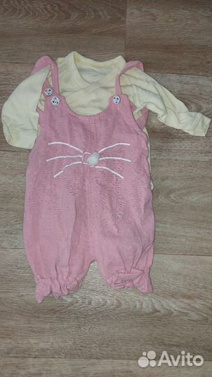 Одежда для девочки пакетом 68-74