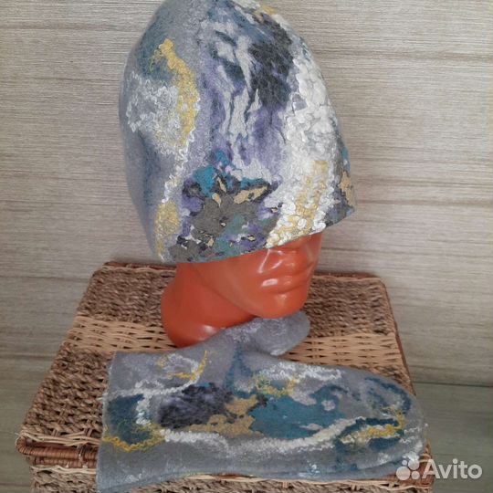 Шапка валяная