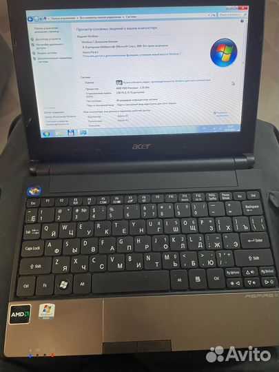 Нетбук acer aspire one