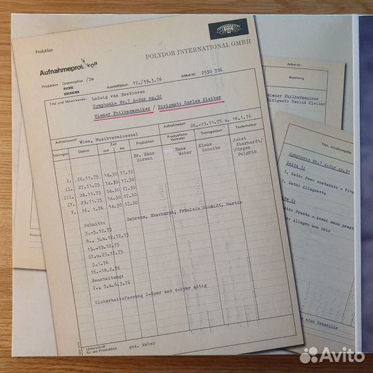 Виниловая пластинка Kleiber, Carlos - Beethoven: S