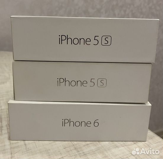 Коробка от iPhone 5s, iPhone 6