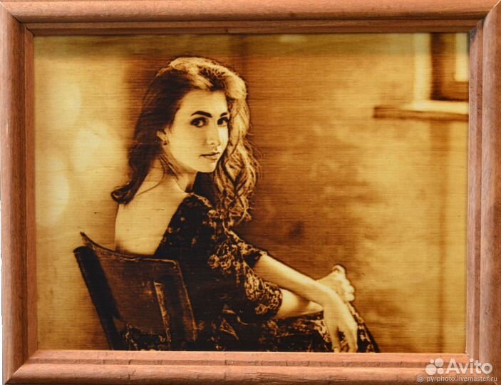 Выжигание портретов и картин на дереве