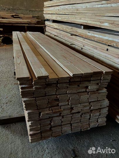 Доски лиственницы 20x150 мм, камерной сушки, готов