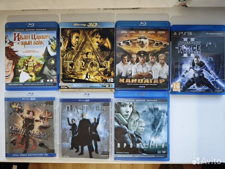 3D blu ray диски