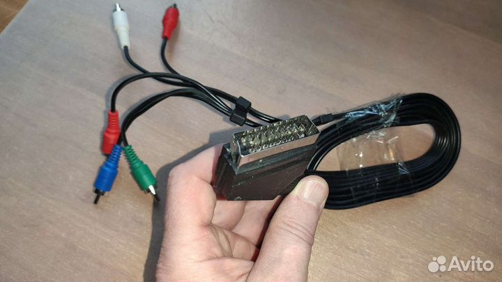 Кабели, переходники RCA, scart, бп