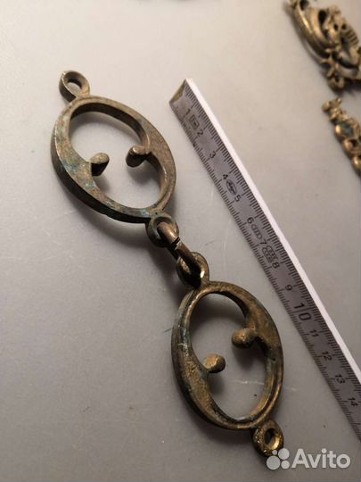 Бронза старинная. Части изделий