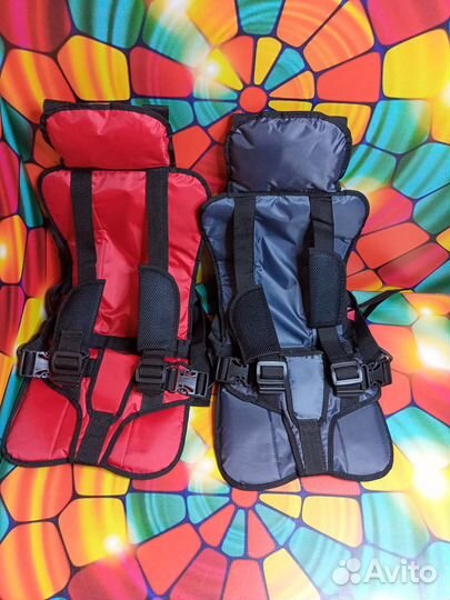 Детское бескаркасное автокресло от 3 - 12 лет