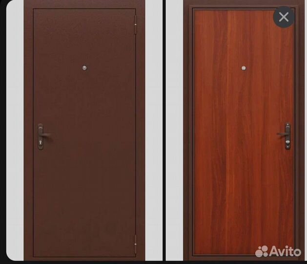 Дверь входная железная бу