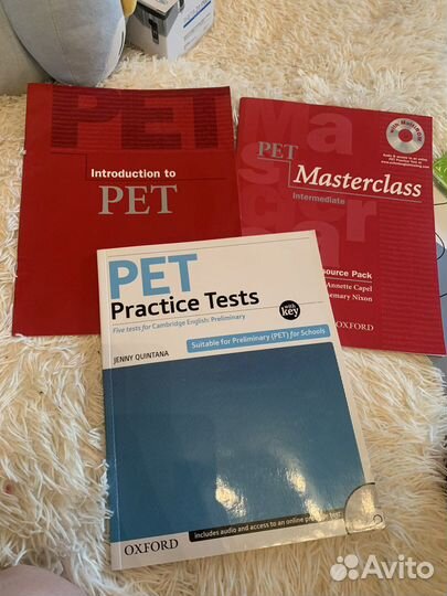 Книга практические тесты PET английский язык