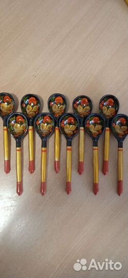 Ложка хохлома