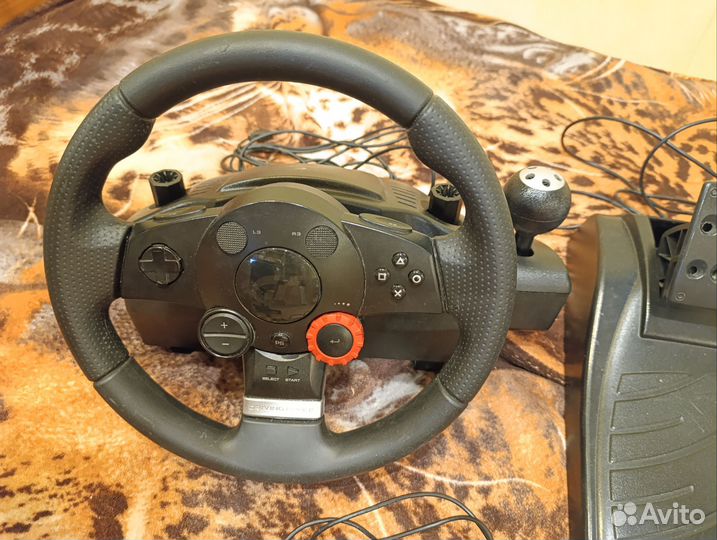 Игровой руль Logitech driving force gt