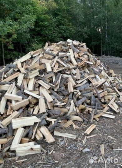 Сухие ольховые дрова