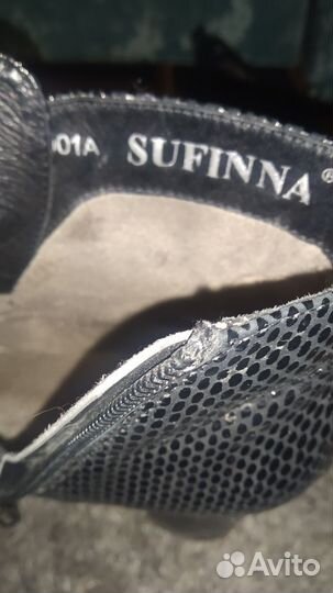 Ботинки натуральная кожа 38