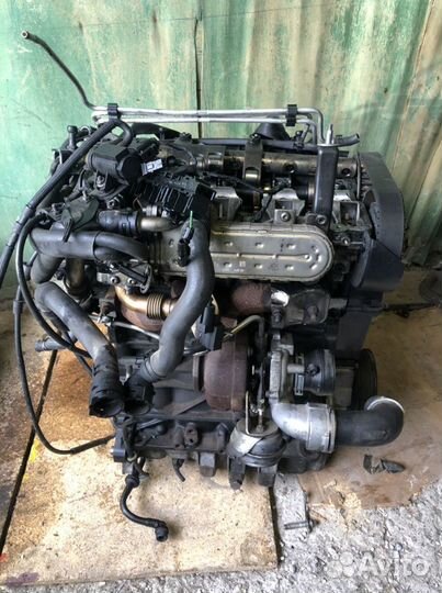 Двигатель мотор 2.0 BKP TDI фольксваген пассат б6