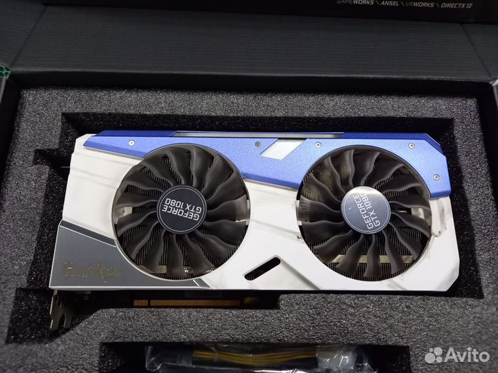 Видеокарта Palit GeForce GTX 1080 GameRock