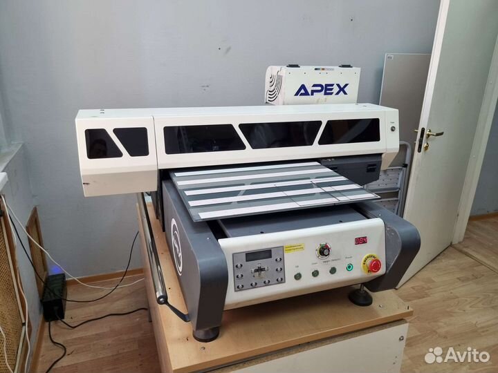 Планшетный уф принтер Apex UV4060 и UV6090 DX5