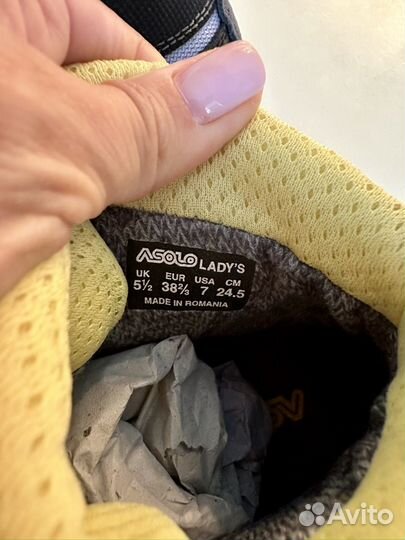 Ботинки треккинговые Asolo для гор,женские,новые