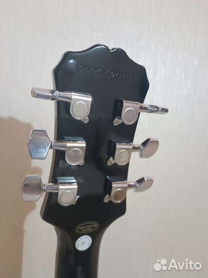 Электро гитара epiphone Les Paul studio LT Ebony