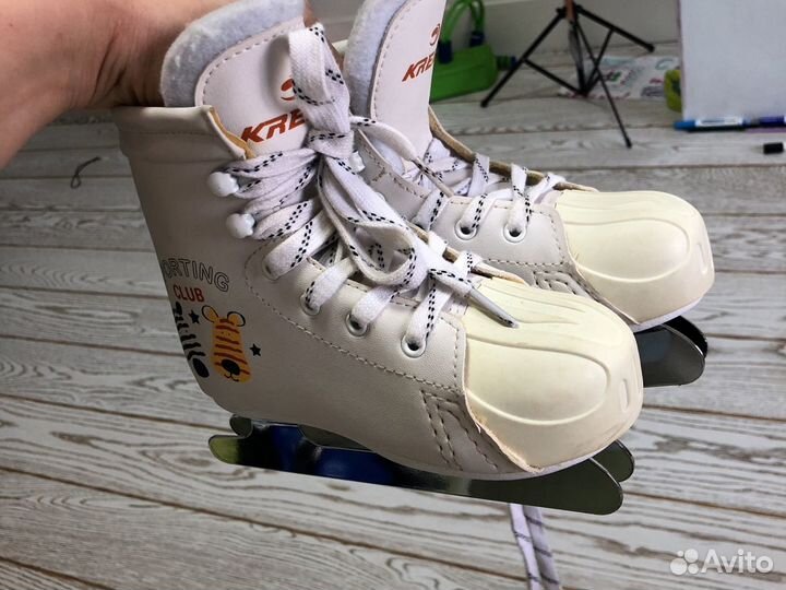 Коньки двухполосные 30 31