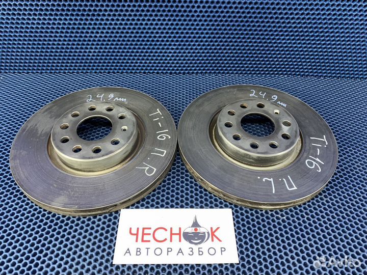 Диски тормозные передние VW Tiguan NF 2016-2017