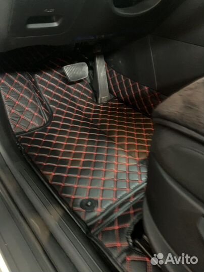 3Д коврики в салон Kia Quoris
