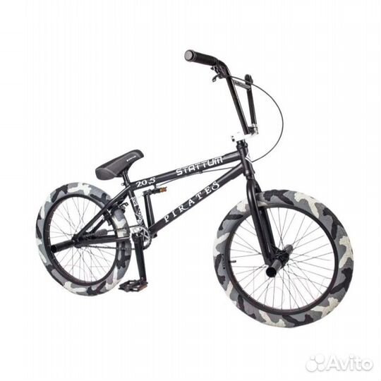 20'' BMX велосипед stattum pirates black\chrome