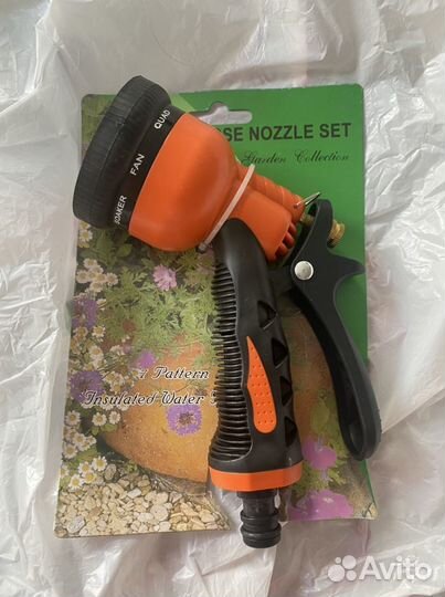 Поливочный пистолет-насадка, 7 режимов