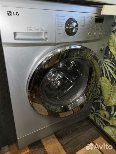 Стиральная машина бу lg 6 кг