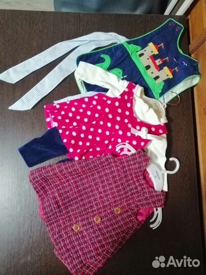 Вещи пакетом для девочки 74