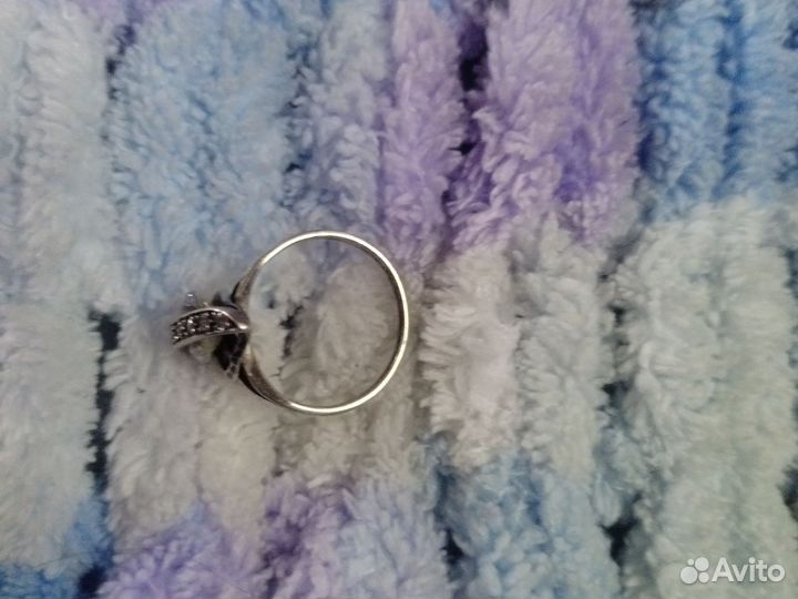 Кольцо серебряное