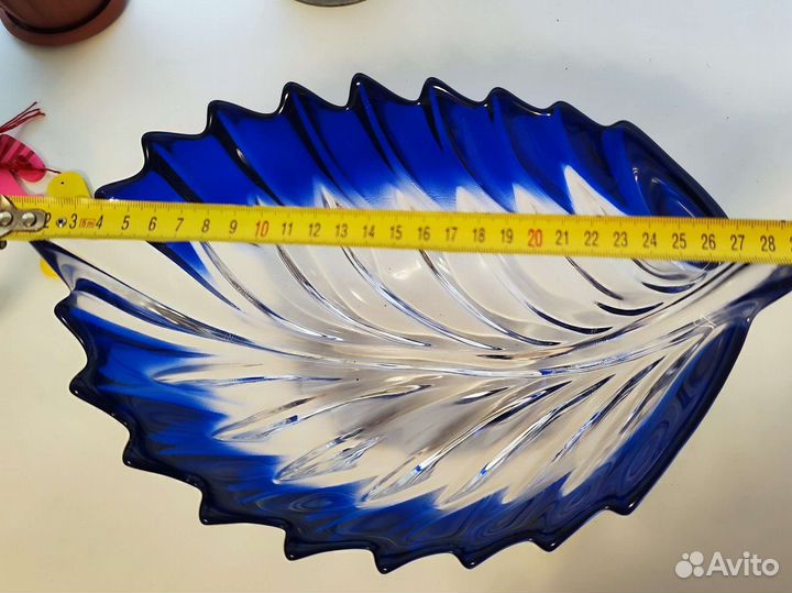 Ваза хрустальная для фруктов