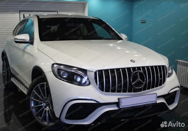 Бампер передний 63 AMG Mercedes GLC C 253 Coupe