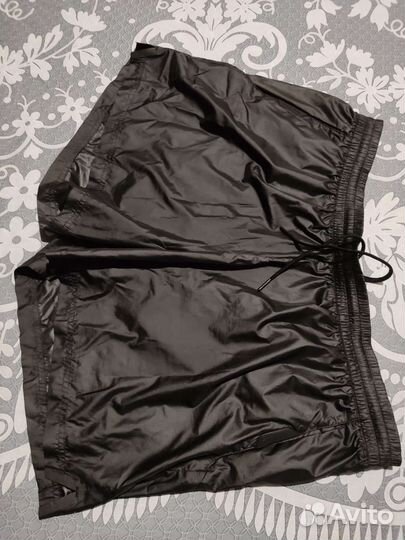 Чёрные блестящие шорты Adidas porsche design