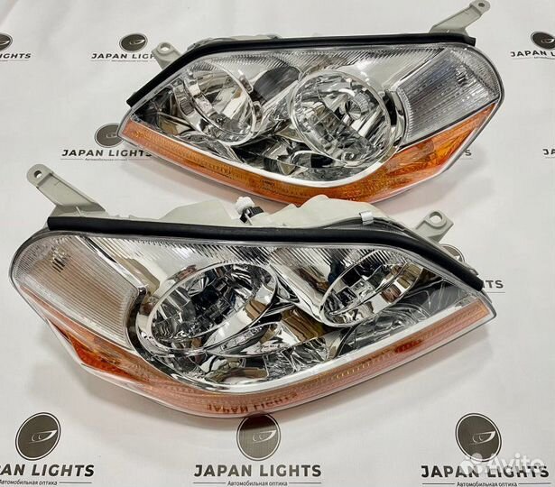 Фары рестайлинг Toyota Mark 2 110 под галоген