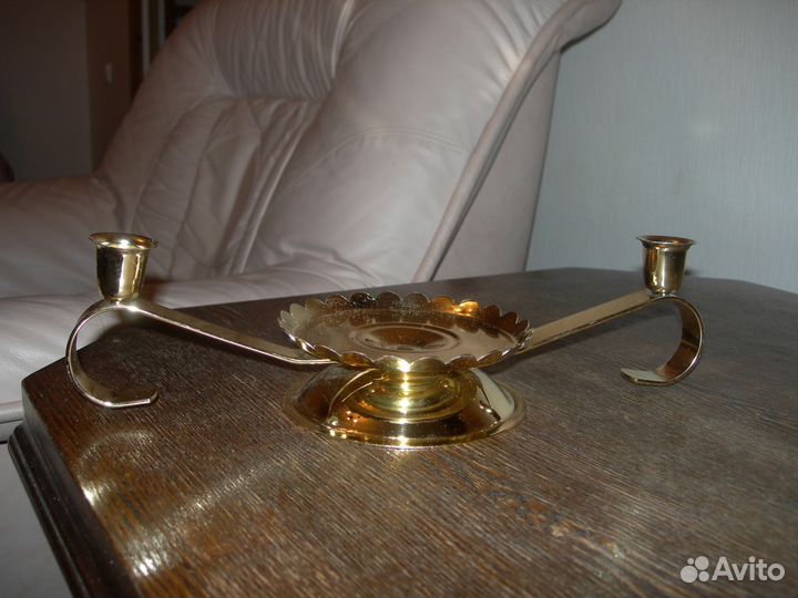 Подсвечник новый для 3 свечей