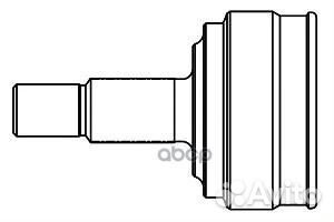 Шрус suzuki baleno 1.6-1.8 95-02 нар. 857014 GSP