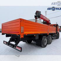 Бортовой грузовик КАМАЗ 65115-23094-48 с КМУ Инман, 2024