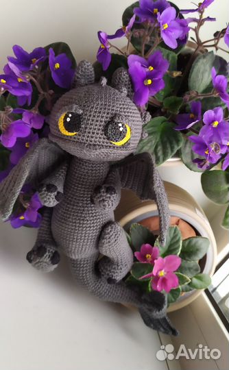 Вязаные интерьерные игрушки куклы