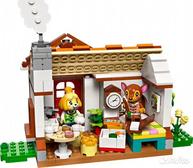 Lego Animal Crossing Посещение дома Изабель 77049