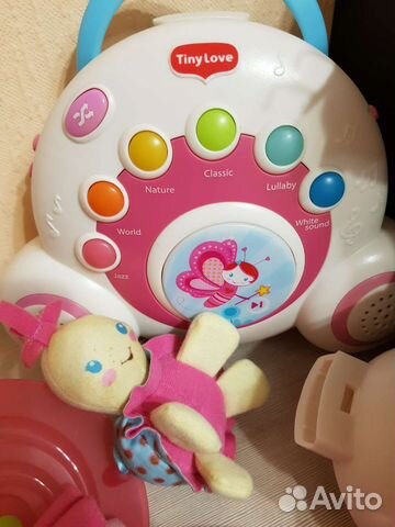 Мобиль на кроватку tiny love бумбокс, торг