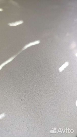 Бампер передний Skoda Fabia 2007-2010 серебристый