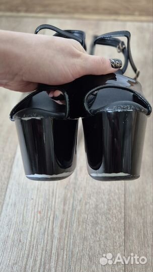 Стрипы босоножки двойки Sahara ice