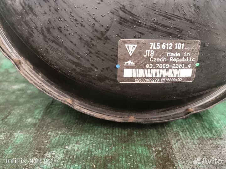 Усилитель тормозов вакуумный Porsche Cayenne 2006