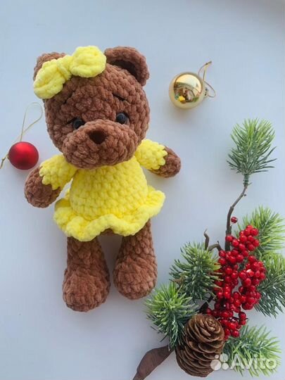 Вязаные игрушки ручной работы