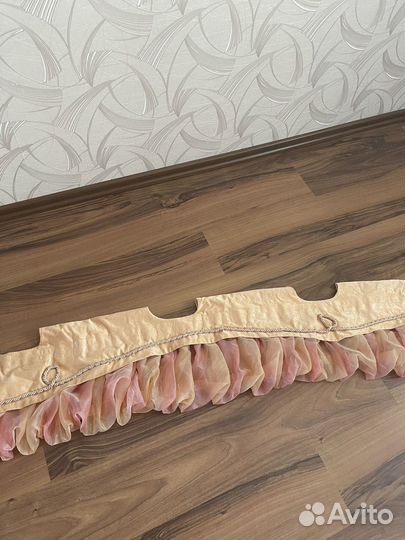 Шторы с ламбрекеном бу