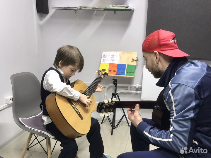 Студия звукозаписи/Уроки гитары