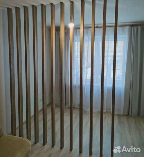 Реечная перегородка ширма 8 шт