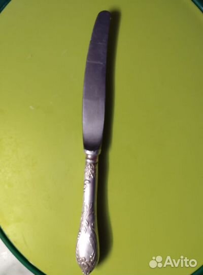 Мельхиоровые ложки вилки ножи СССР